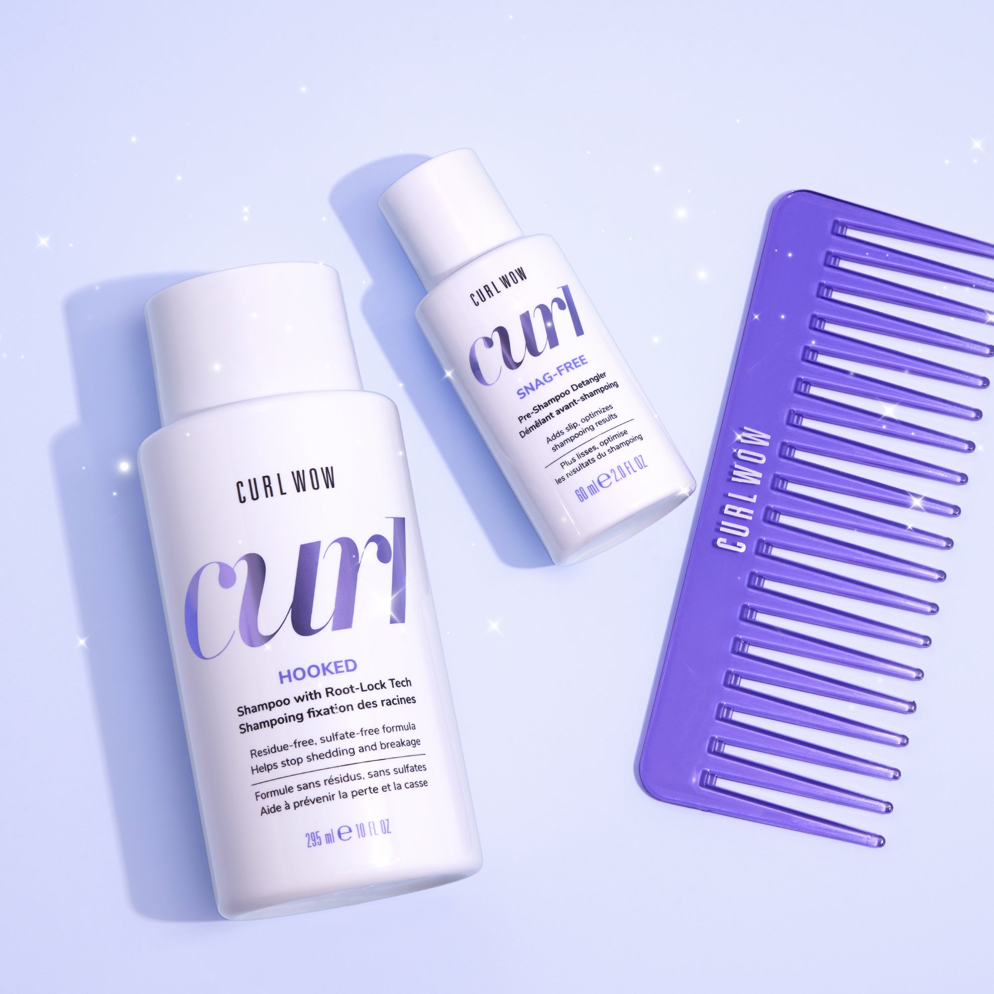 KNOT ANYMORE! Detangling Set ~ with FREE Glide-Thru Comb